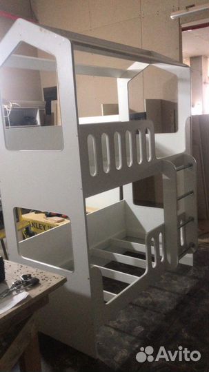 Двухъярусная кровать Домик