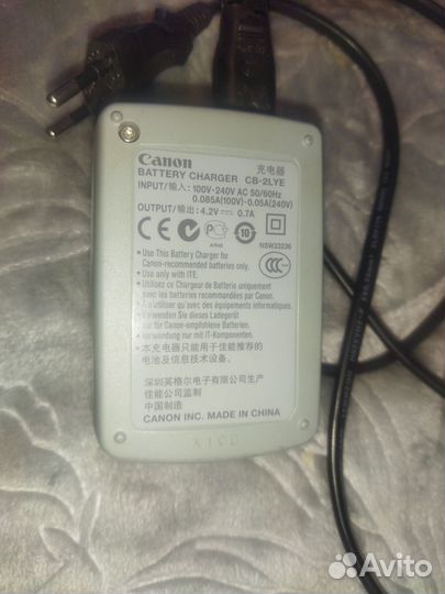Зарядное устройсво CB-2LYE Canon NB-6L/NB-6LH