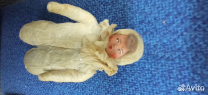 Ватные елочные игрушка