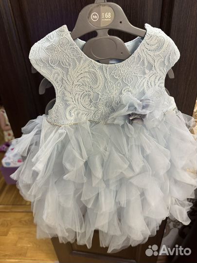 Платье для девочки 86