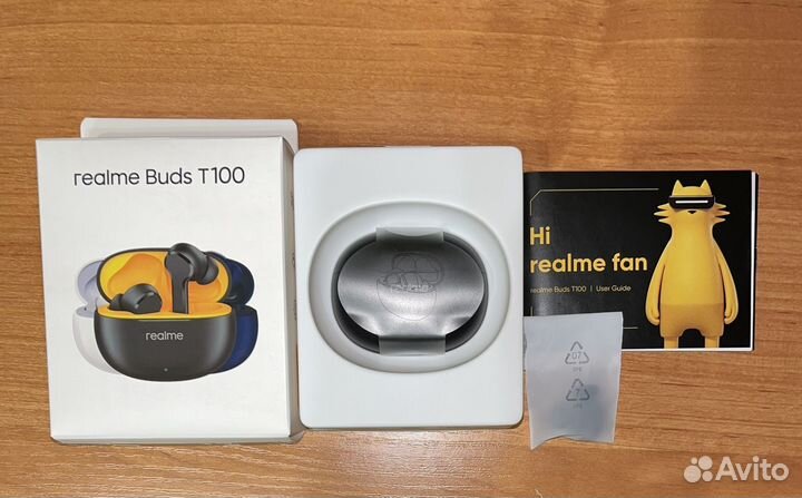 Беспроводные наушники realme buds t100