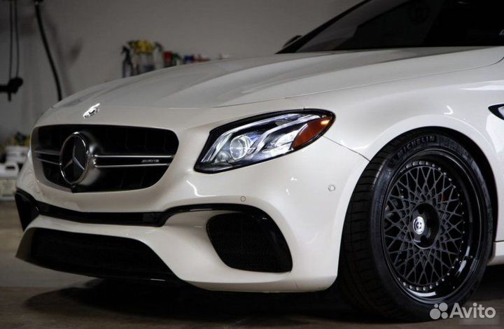 Кованые диски в стиле HRE Mercedes E-class R21