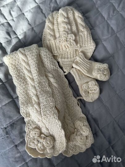 Набор шапка шарф