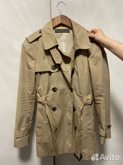 Тренч Zara с дефектами