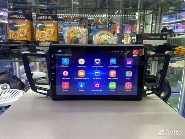 Автомагнитола на toyota rav4