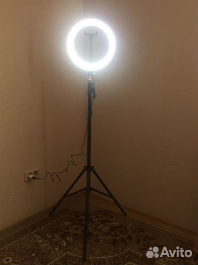 Кольцевая лампа для селфи 26см/33см