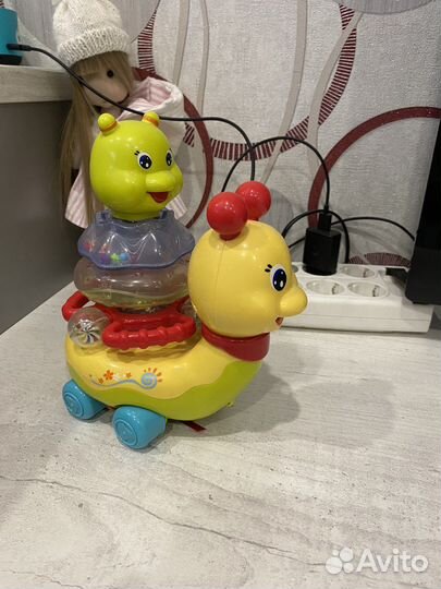 Игрушка «Веселая улитка»