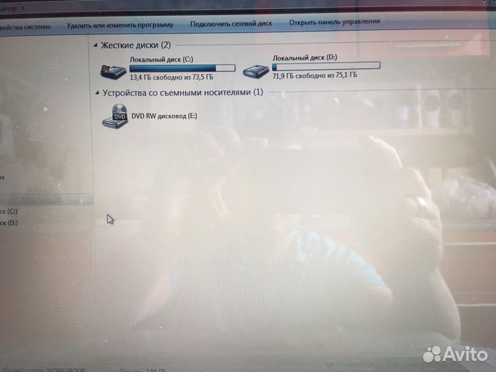 Ноутбук HP pavilion dv6000