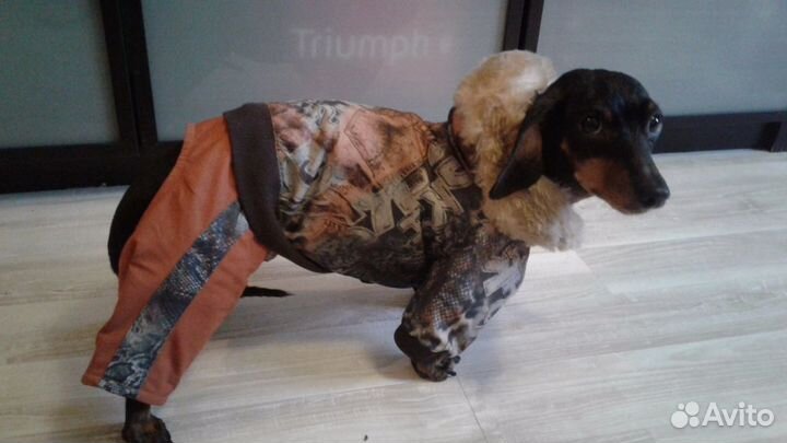 Куртка - комбинезон для собаки 30 см по спинке