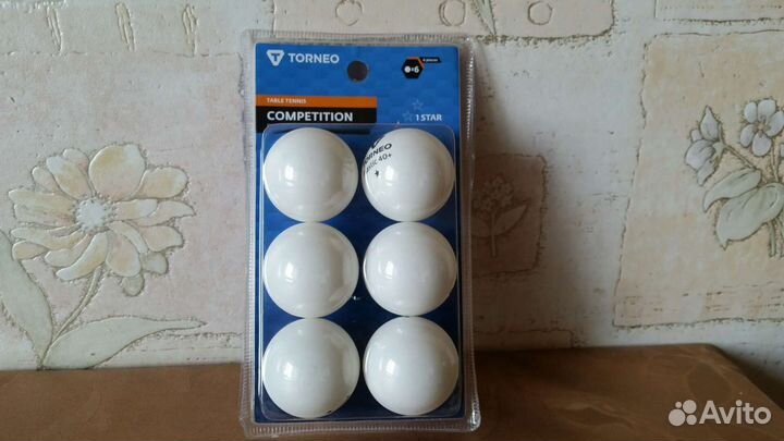 Набор теннисных мячей(6 штук)