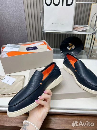 Слипоны Santoni