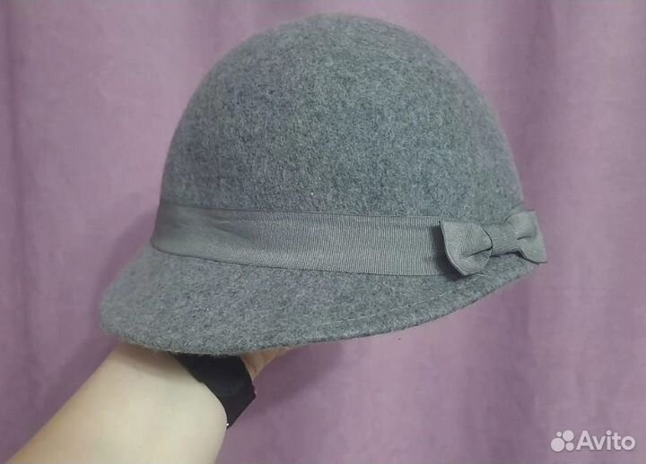 Шляпа шапка шерсть на девочку zara