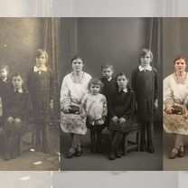 Реставрация фотографий, Ретушь, Фотомонтаж, Москва