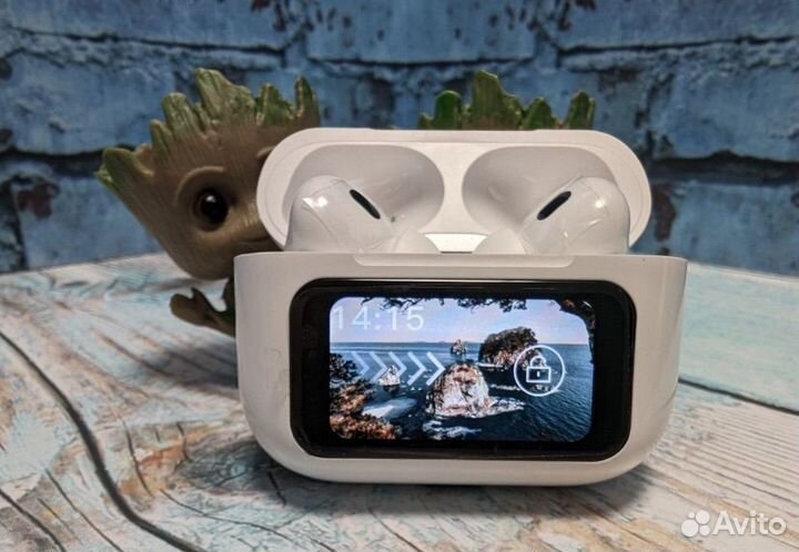 Airpods pro 2 с сенсорным дисплеем