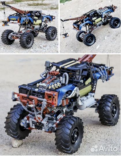 Аналог Lego Конструктор Эвакуатор монстр-траков