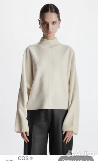 Свитер из варёной шерсти COS (L eur)