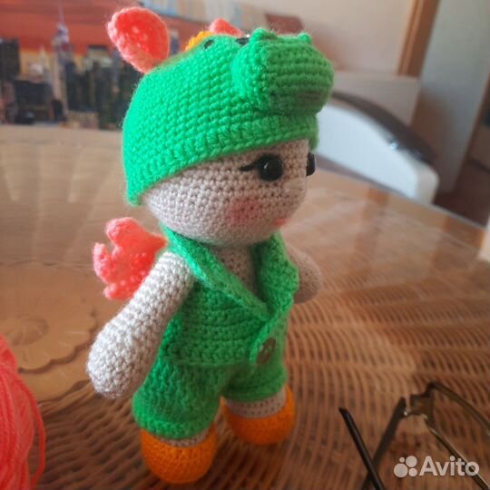 Кукла пупс мягкая игрушка