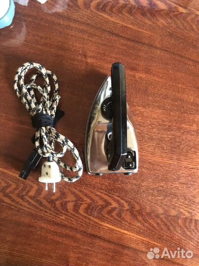 Утюг дорожный СССР складной