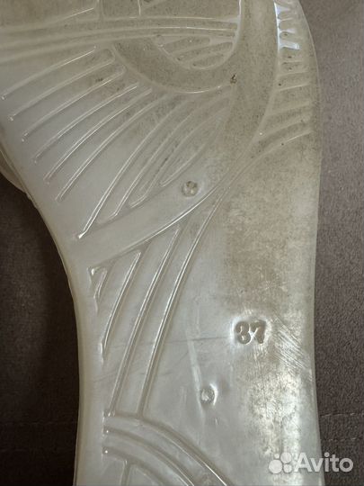 Балетки открытые