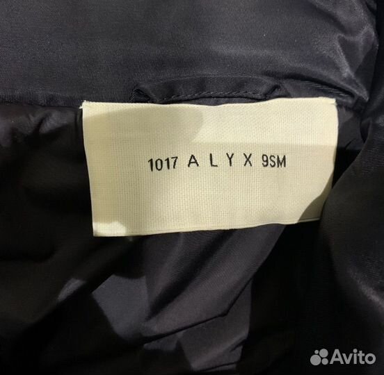 1017 alyx 9sm пуховик оригинал