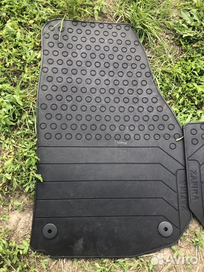 Коврики резиновые передние Zafira-B