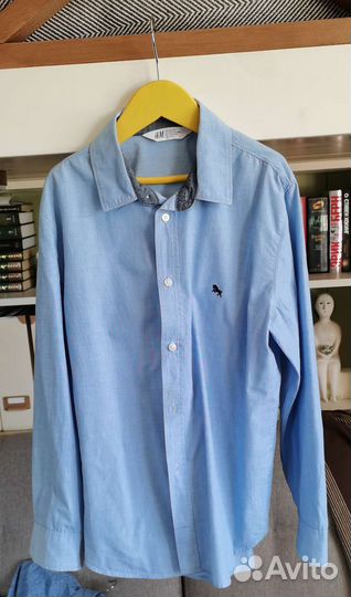 Рубашки школьные Massimo dutti и H&M