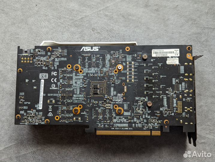 Видеокарта Asus GeForce gtx 1060 3gb dual