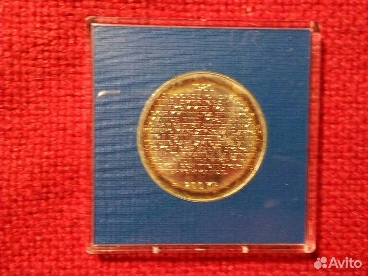 Монета Швеция 200 крон 1980 год Серебро «Закон»