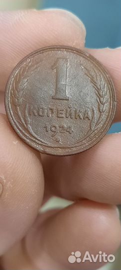1 копейка 1924 года