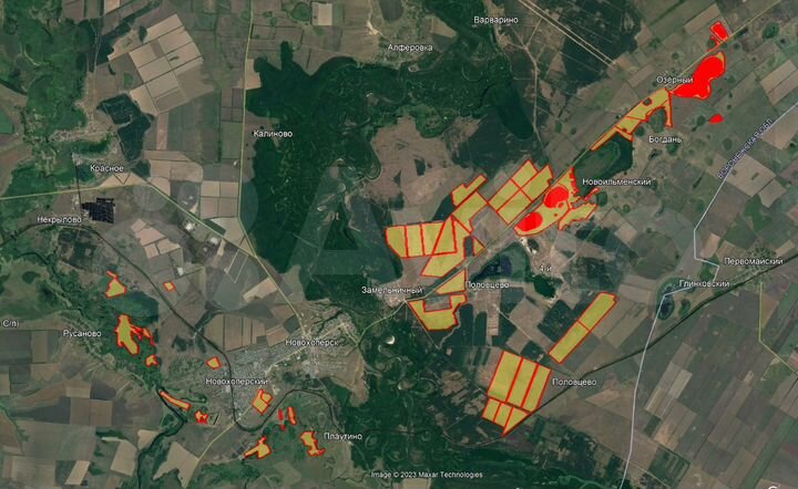 Участок 2658,94 га (СНТ, ДНП)