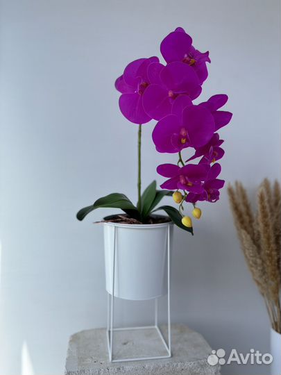Искусственные цветы, орхидея