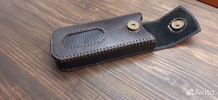 Очечник из натуральной кожи