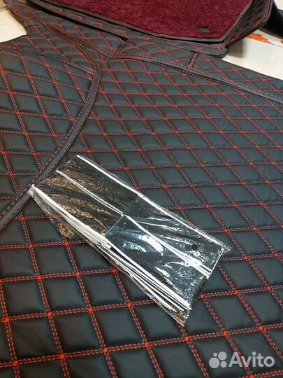 Ковры 3d из экокожи на Volvo fh 2014-нв автомат