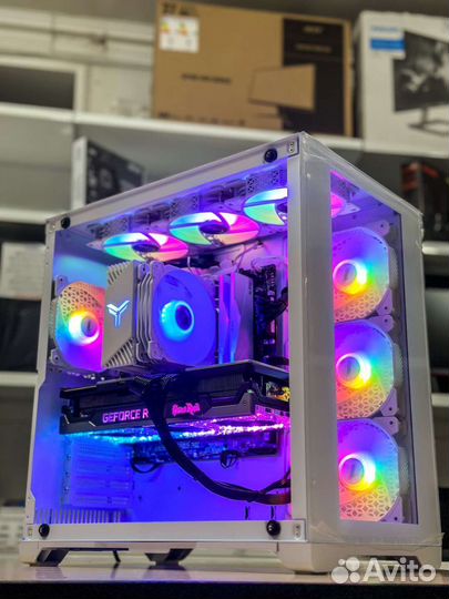 Игровой компьютер Intel Core i3-10100f + GTX 1660