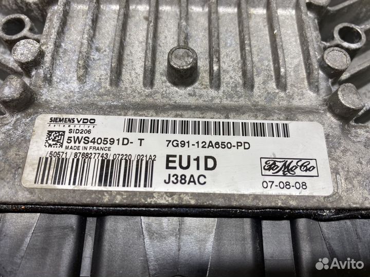 Эбу двс 1.8 дизель 5ст. Форд Мондео 4