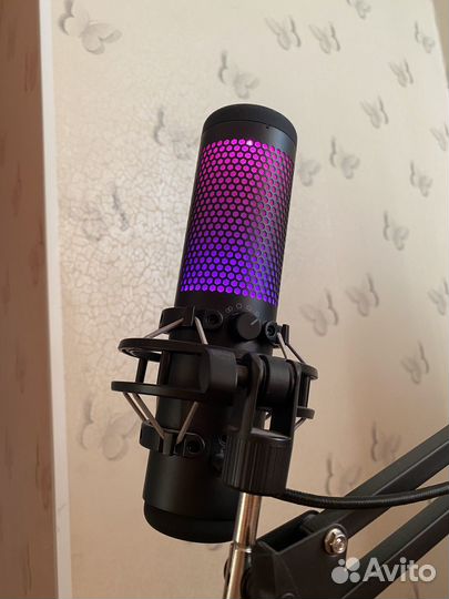 Микрофон hyperx quadcast s