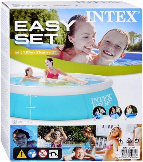 Бассейн надувной