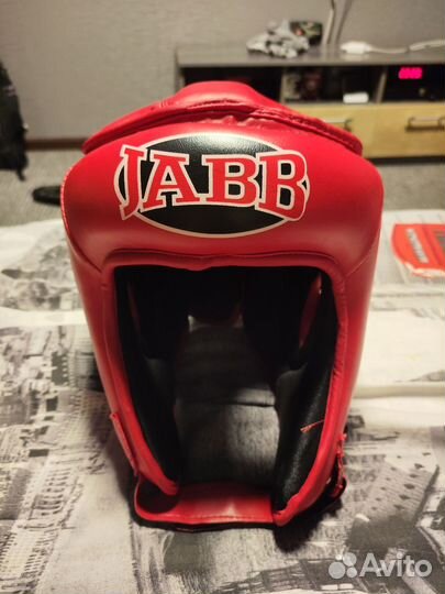 Боксерские перчатки+Боксерский Шлем Jabb