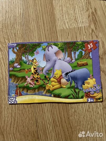 Пазлы Винни пух