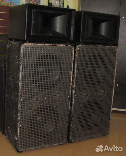 Колонки F.Audio 2100W 4шт Pro Рупорбоксы Сабы D12