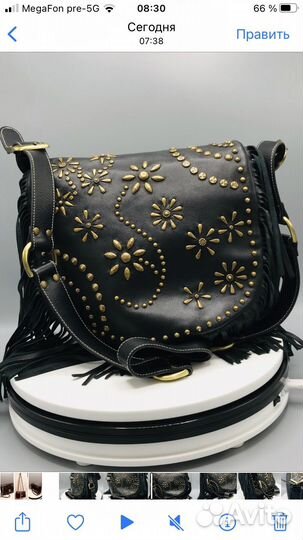 Сумка натуральная кожа Isabella Fiore