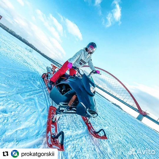 Прокат снегоходов