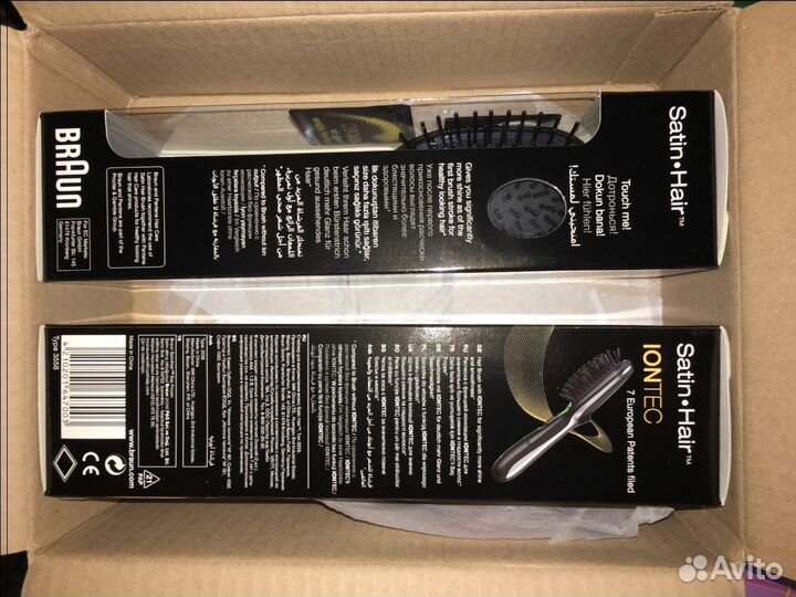 Braun satin hair расческа с функцией ионизации