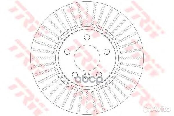 Диск тормозной передний BMW X3 F25 DF6220S DF62