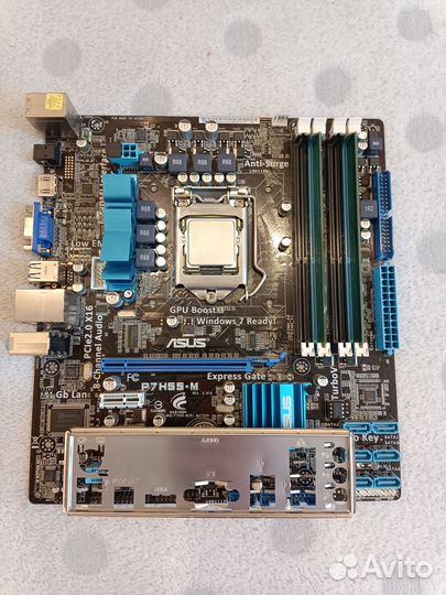 Материнская плата ga-h61m-ds2 1155