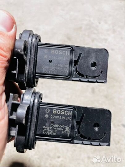 Датчик массового расхода воздуха Bmw 7 F02 N63B44A