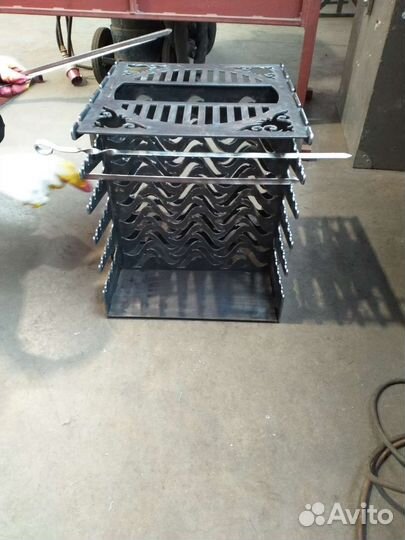 Вертикальный мангал