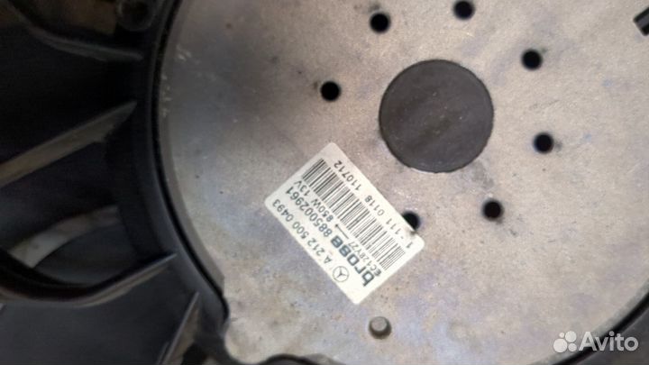 Вентилятор радиатора Mercedes CLS C218, 2013