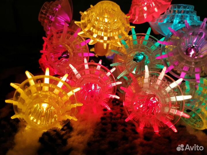 Елочная гирлянда (электрогирлянда) Искра, СССР