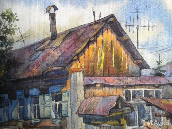 Акварельные картины. 